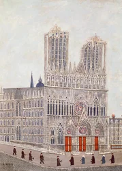 Kathedraal van Reims, c.1923